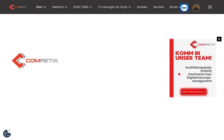 Screenshot of comretix.de