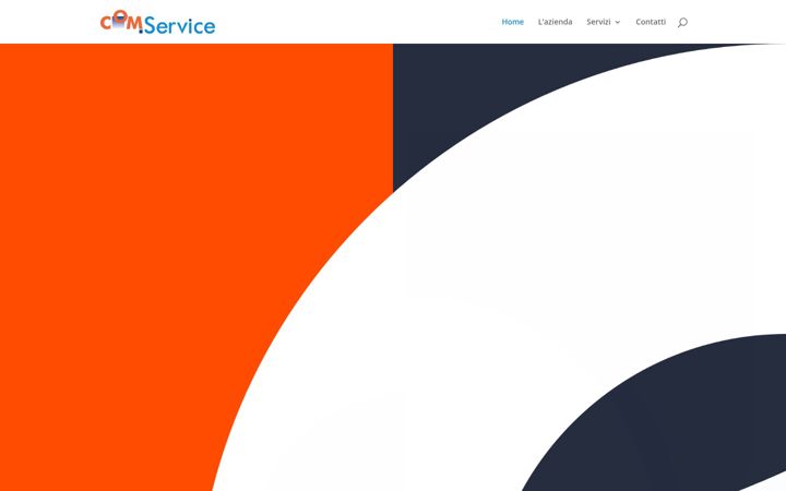 Skärmbild av comservice.it