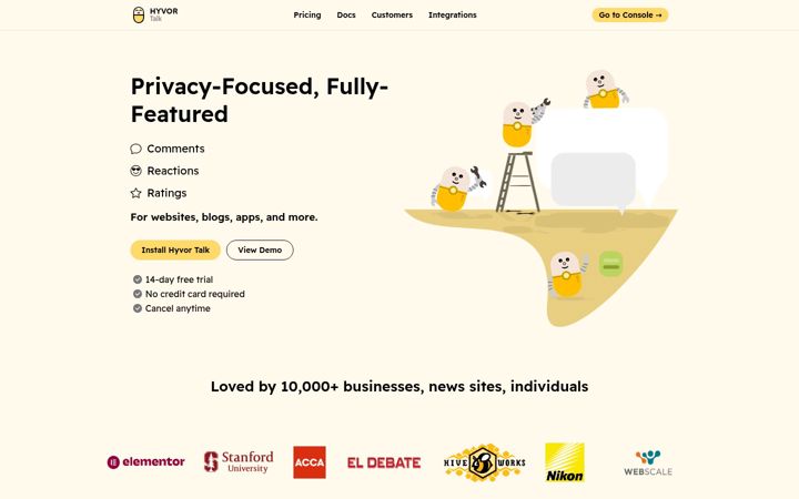 Screenshot of comss.online