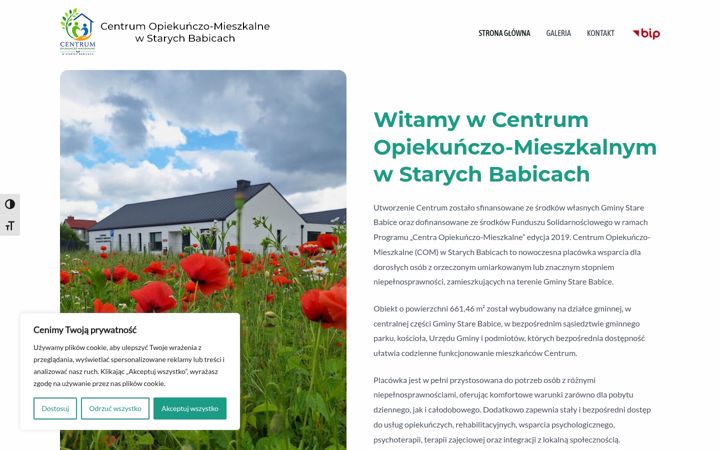 Screenshot of comstarebabice.pl
