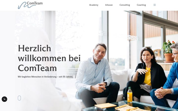 Zrzut ekranu comteamgroup.com