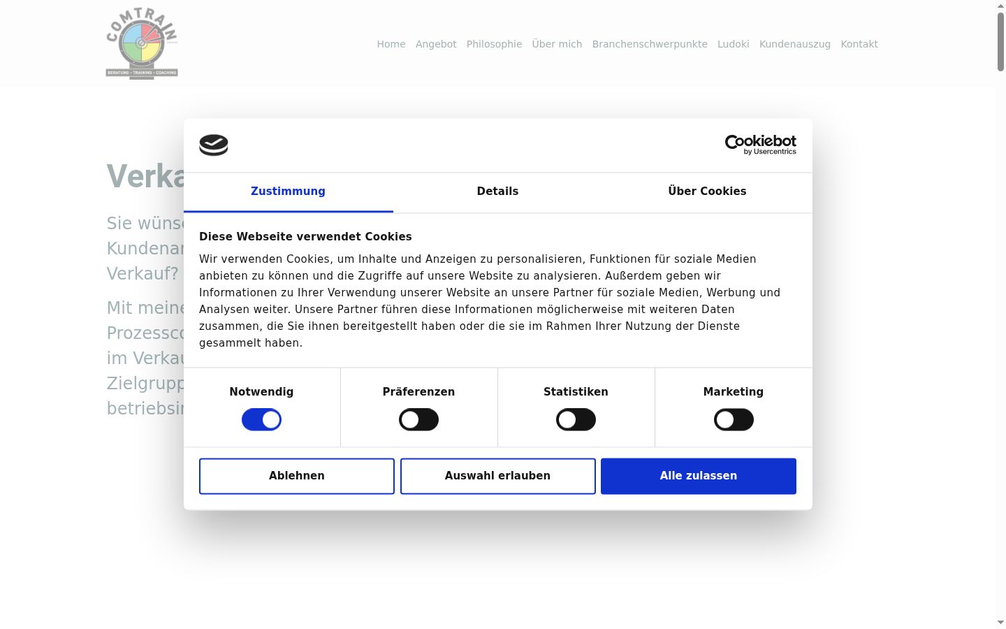 Sutikimo reklamjuostės, rodytos prieš bet kokią sąveiką, ekrano kopija