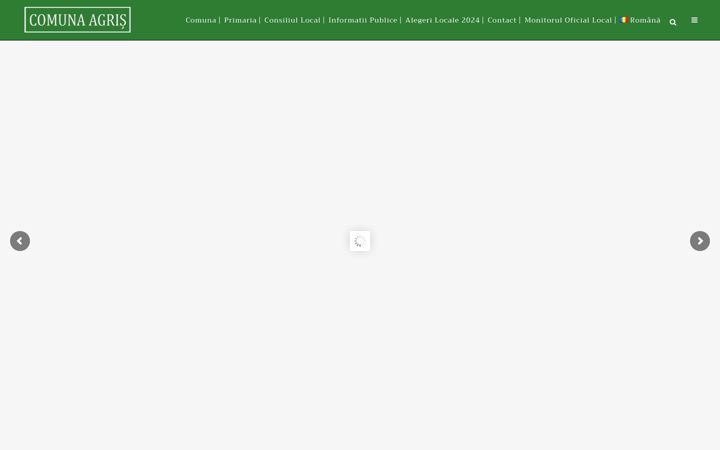 Screenshot of comunaagris.ro