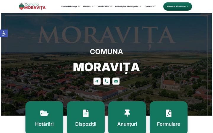 Capture d'écran de comunamoravita.ro