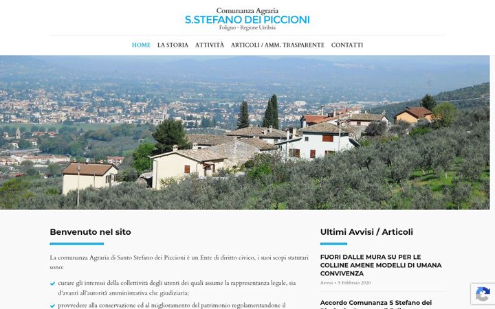 Screenshot ta' comunanzasantostefanodeipiccioni.it