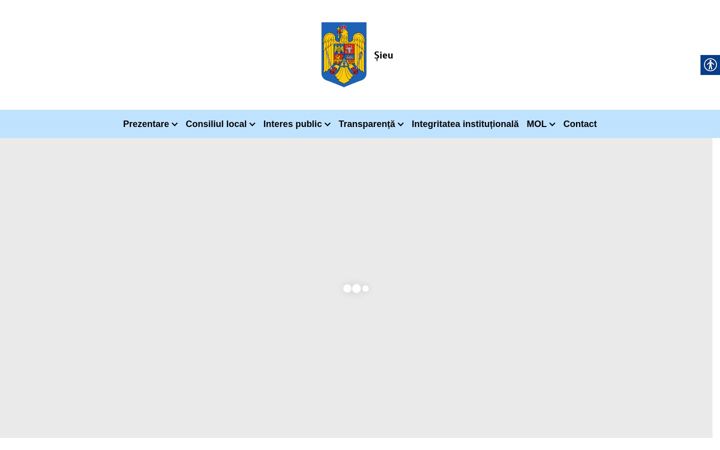 Screenshot van comunasieu.ro