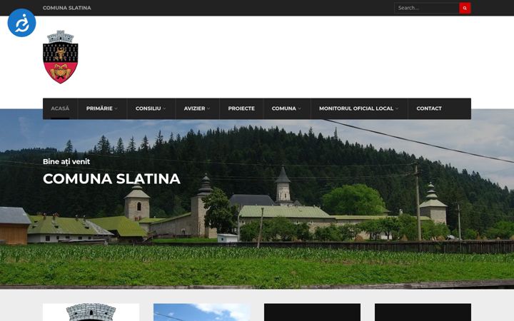 Screenshot van comunaslatina.ro