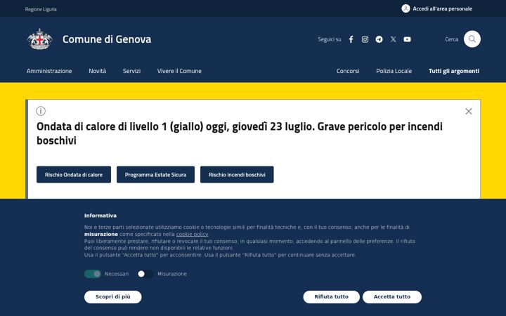 Screenshot von comune.genova.it