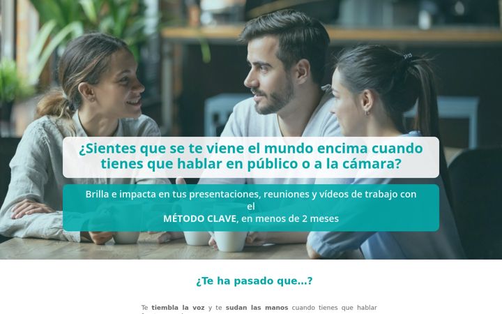Screenshot of comunicacionclave.com