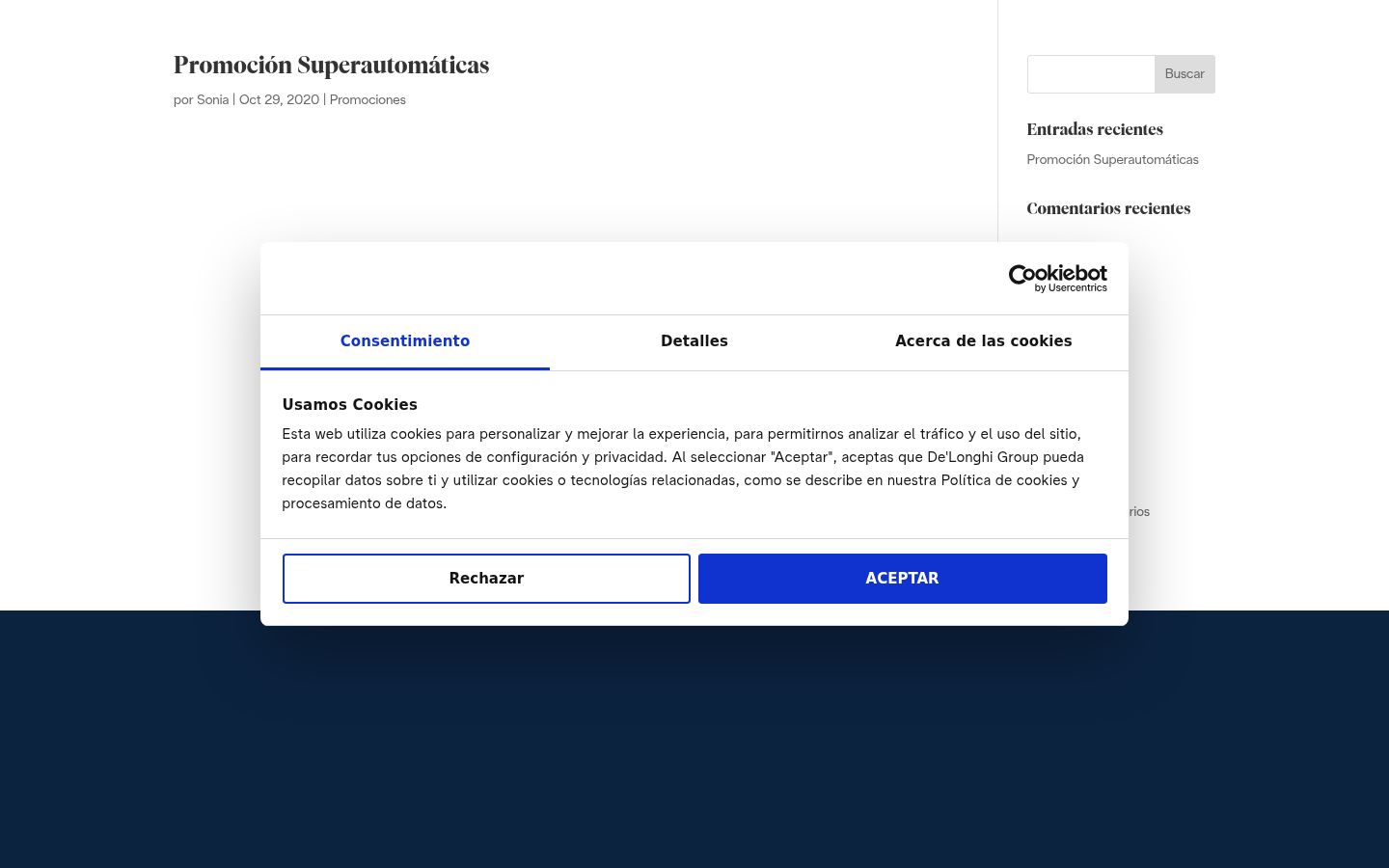 Ekraanipilt nõusolekubännerist, mida näidati enne mis tahes suhtlust