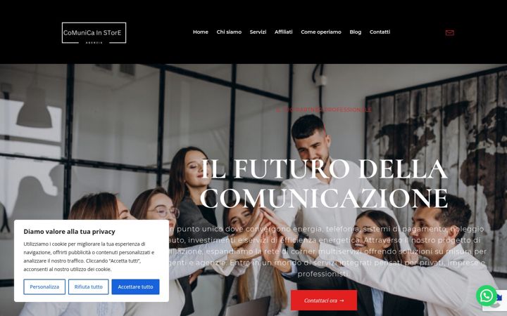 Screenshot of comunicainstore.it