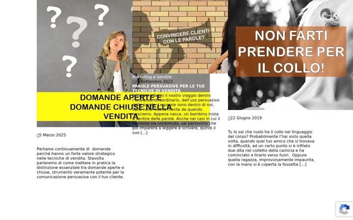 Screenshot of comunicareconvincere.com
