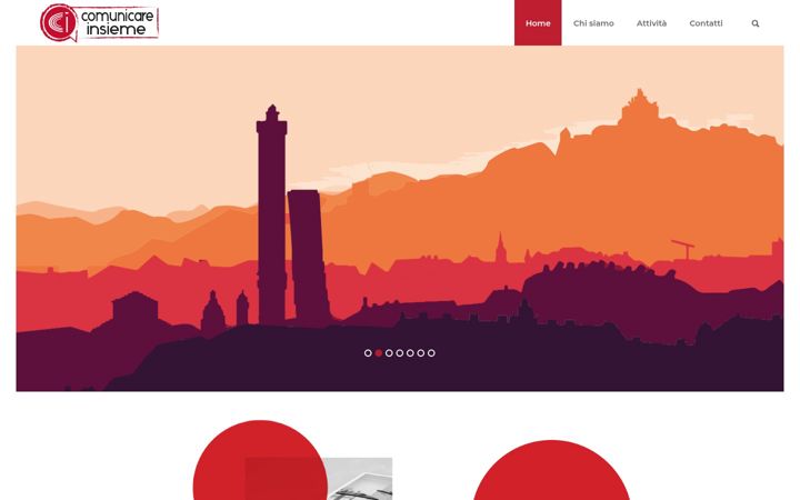Screenshot of comunicareinsieme.org