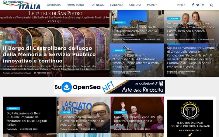 Screenshot of comunicareitalia.it