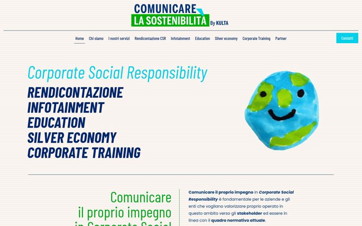 Screenshot of comunicarelasostenibilita.it