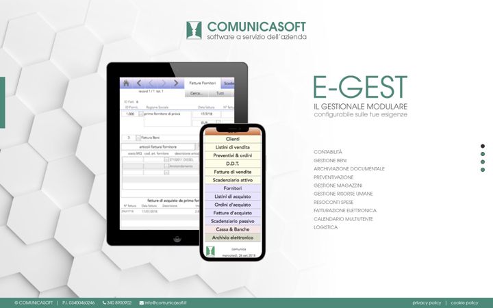 Screenshot of comunicasoft.eu