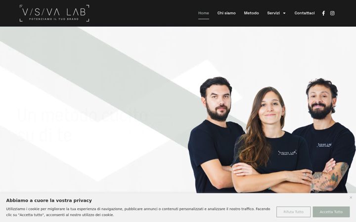 Screenshot of comunicazionevisivalab.it