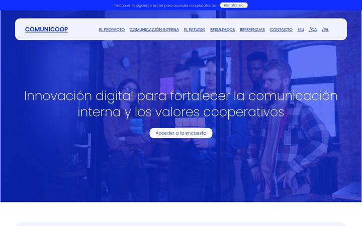 Screenshot of comunicoop.es