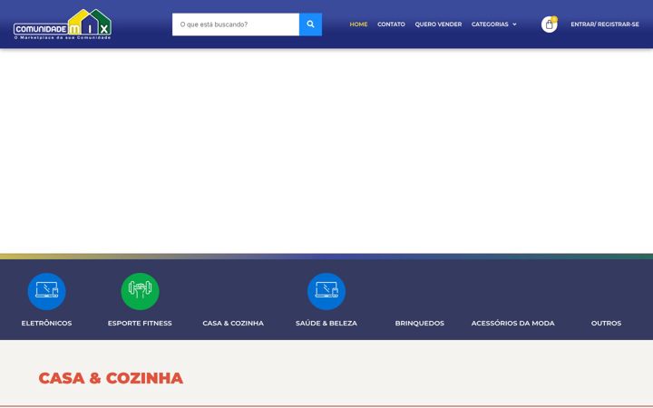 Screenshot of comunidademix.com.br