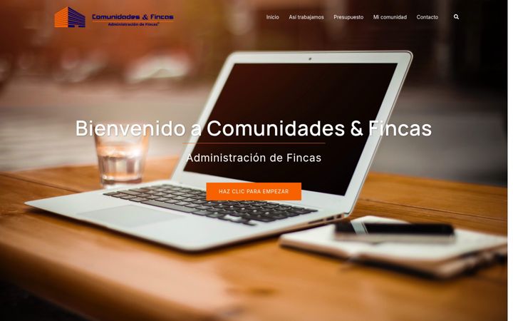 Screenshot of comunidadesyfincas.es