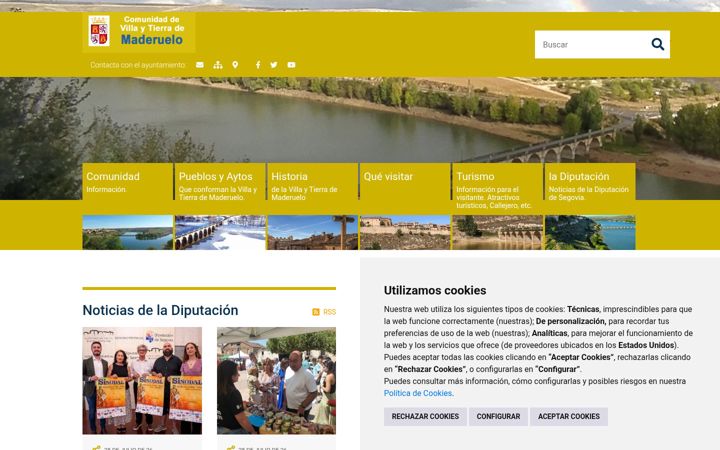 Screenshot of comunidadmaderuelo.es