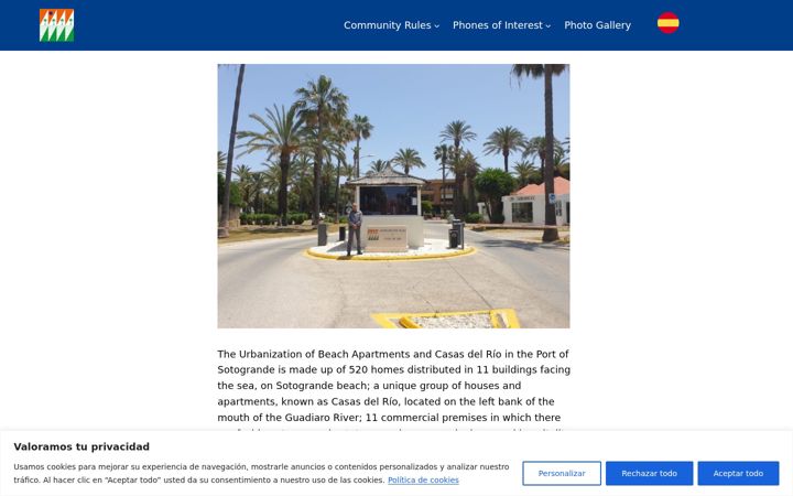 Screenshot of comunidadplaya.com