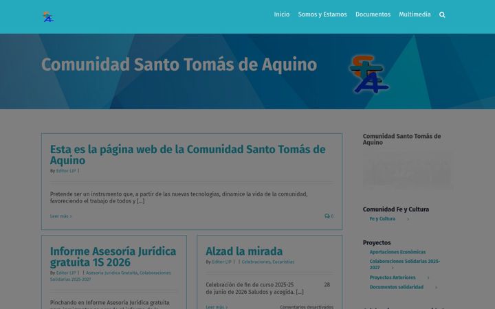 Screenshot stránky comunidadsta.org