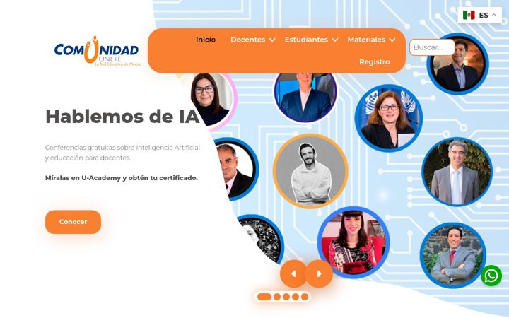 Screenshot of comunidadunete.net
