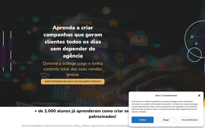 Screenshot of comunikamais.com
