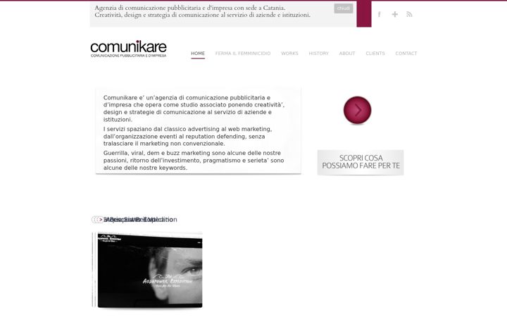 Screenshot of comunikare.it