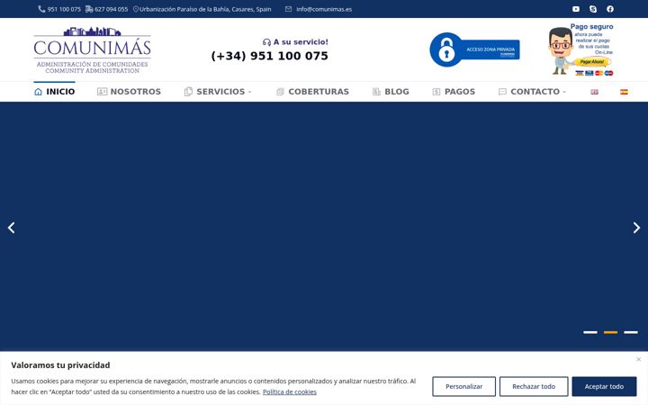 Screenshot of comunimas.es
