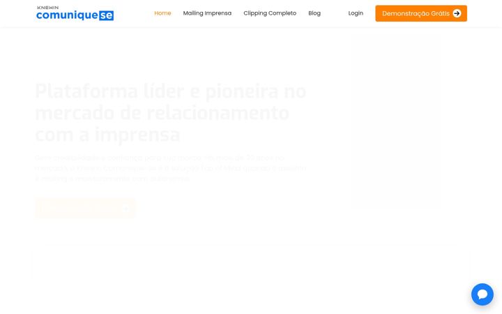 Screenshot of comunique-se.com.br