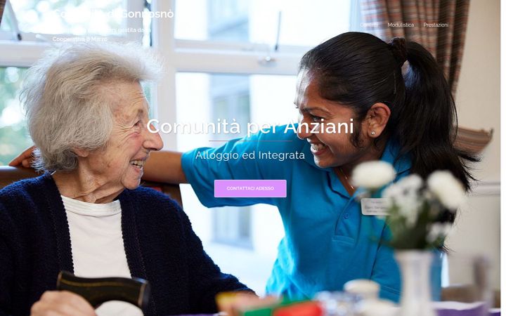 Screenshot of comunitagonnosno.it