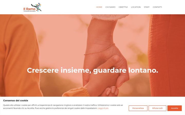Screenshot of comunitailramo.it