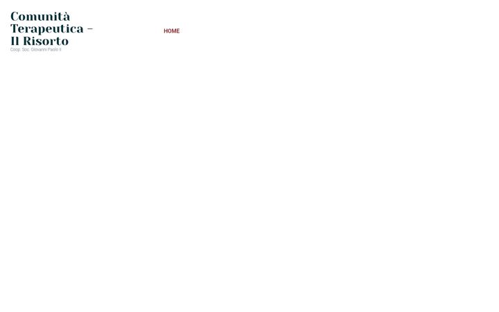Screenshot of comunitailrisorto.it