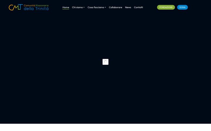 Screenshot of comunitamissionariadellatrinita.com