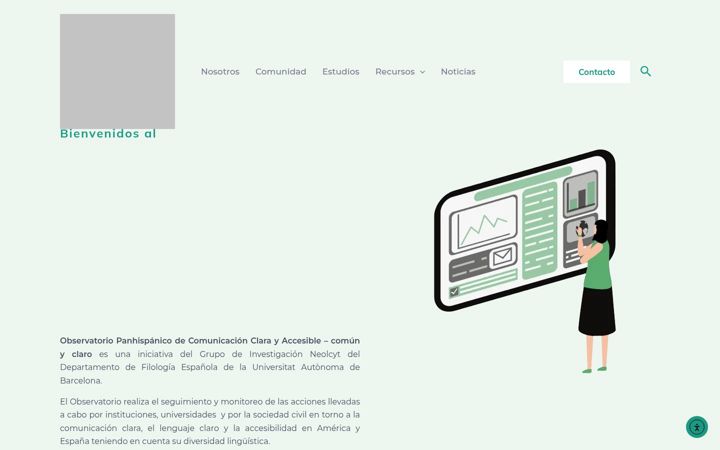 Screenshot of comunyclaro.com