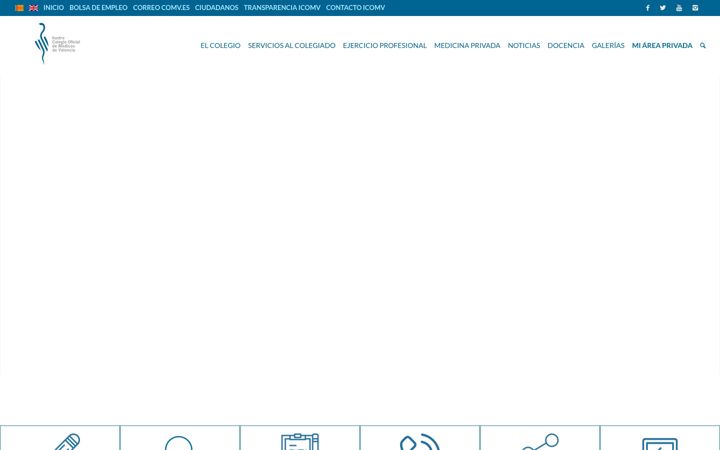 Screenshot of comv.es