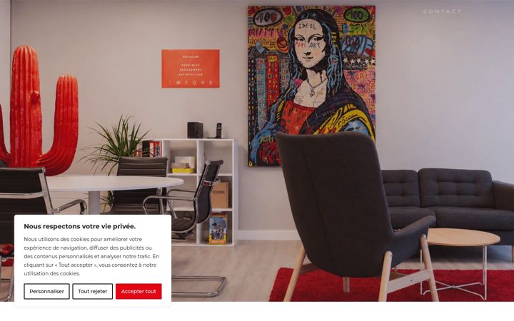 Screenshot of comymedia.fr