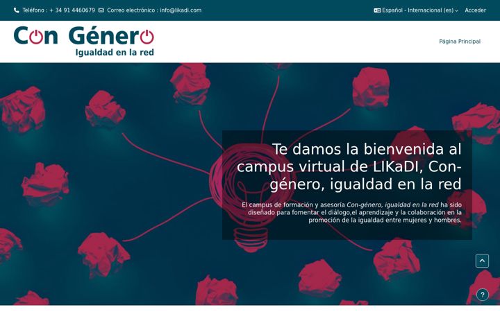 Screenshot of con-genero.com