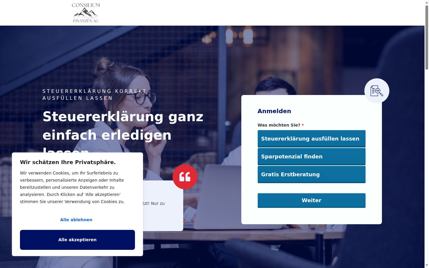 Zrzut ekranu banera zgody wyświetlanego przed jakąkolwiek interakcją