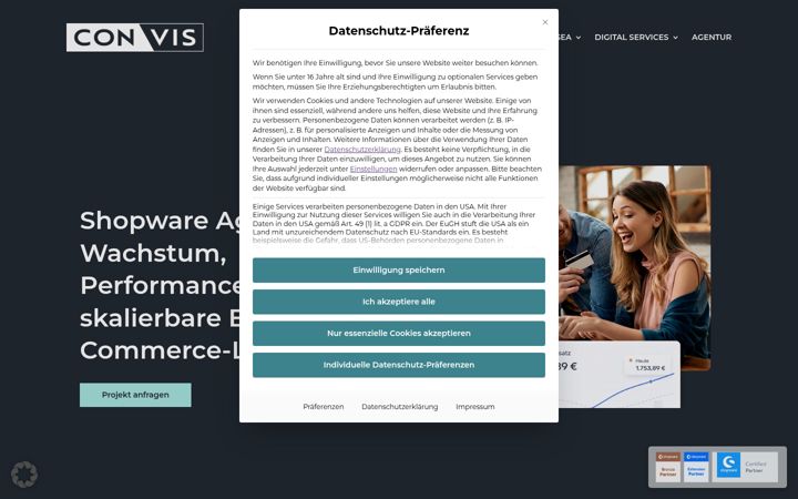 Screenshot of con-vis.de