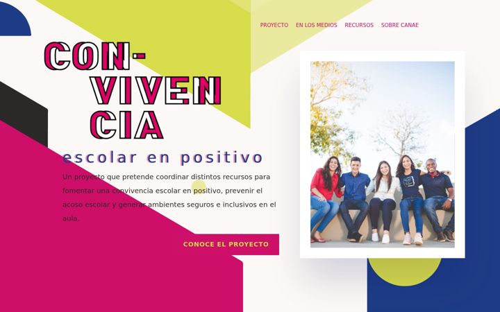 Екранна снимка на con-vivencia.es