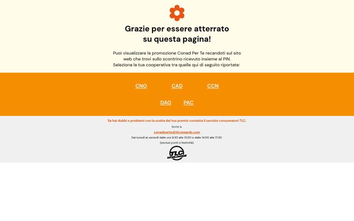 Screenshot of conadperte.it