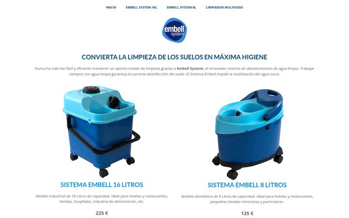 Screenshot of conagualimpia.com