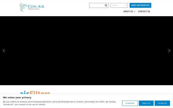 Screenshot of conairindustries.com