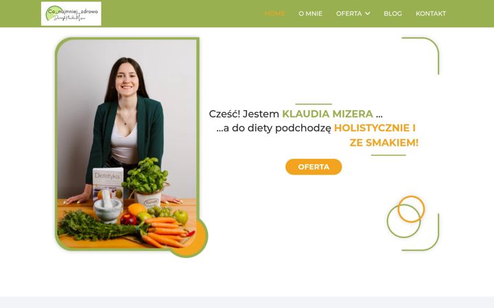 Screenshot of conajmniejzdrowo.pl