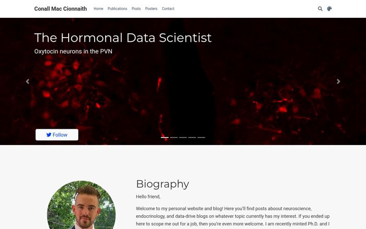 Screenshot of conallmacc.com