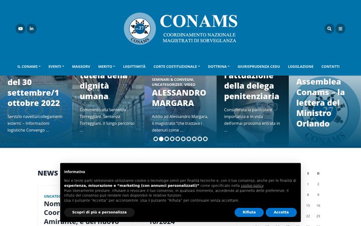 Screenshot of conams.it