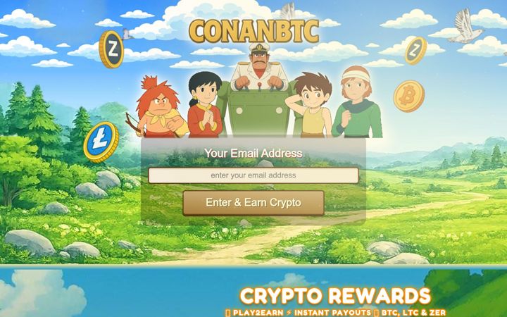 Skärmbild av conanbtc.com